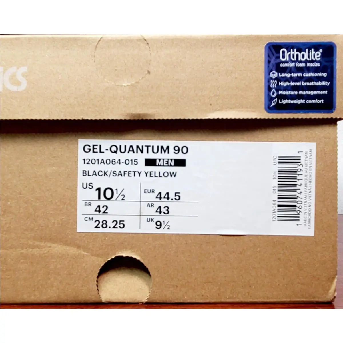 Asics shoes - ASICS GEL-Quantum - 1201A064-015 - Black (UPC: 196074411931) 10