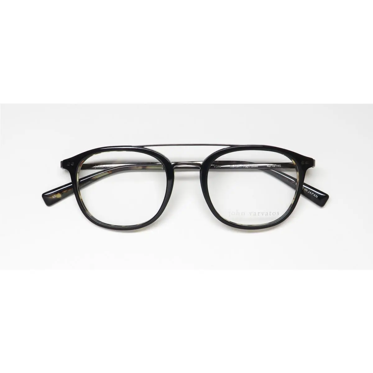 John Varvatos eyeglasses - V378 - Navy / Smoke, Frame: Blue