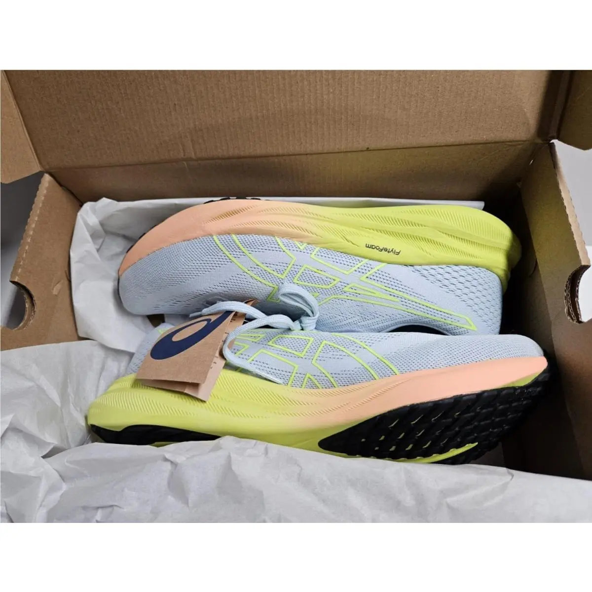 Asics shoes - Gel Pulse 15 - Gel Pulse - 1011B780-021 - Light blue orange yellow (UPC: 197298377560) 5