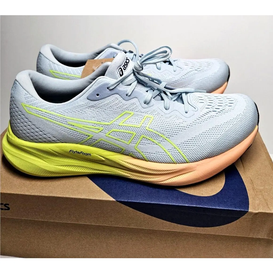 Asics shoes - Gel Pulse 15 - Gel Pulse - 1011B780-021 - Light blue orange yellow (UPC: 197298377560) 6