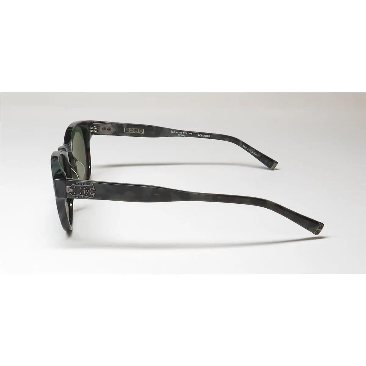 John Varvatos sunglasses - V532 - Smoke Tortoise, Frame: Multi-Color, Lens: Brown