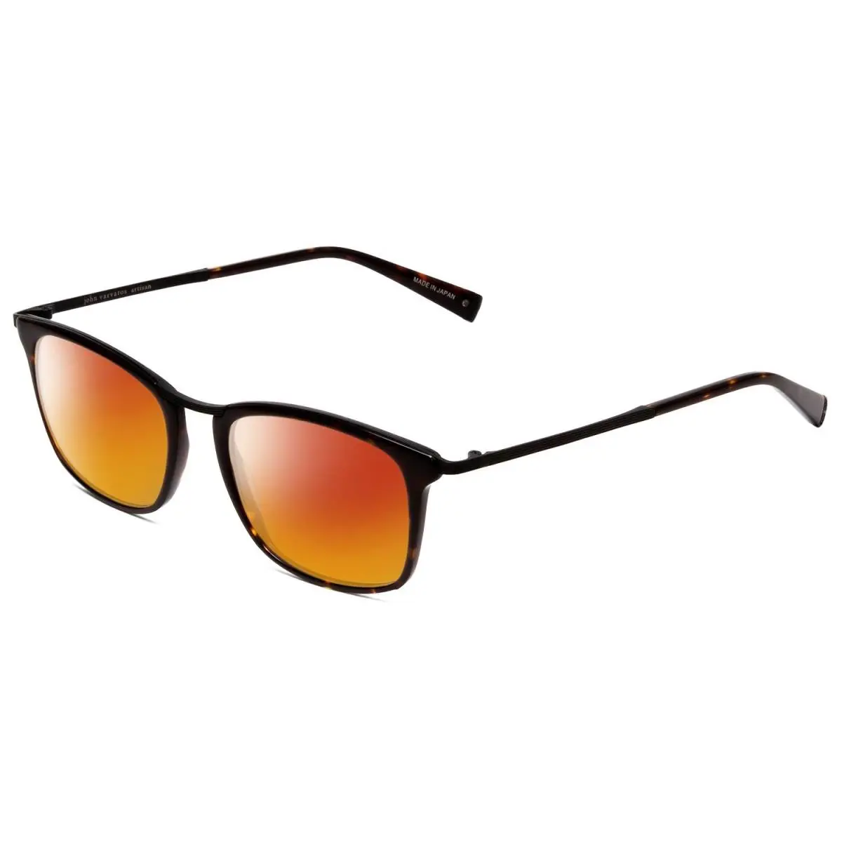 V375 Classic Designer Polarized Sunglasses in Brown 53mm 4 Options Red Mirror Polar by John Varvatos