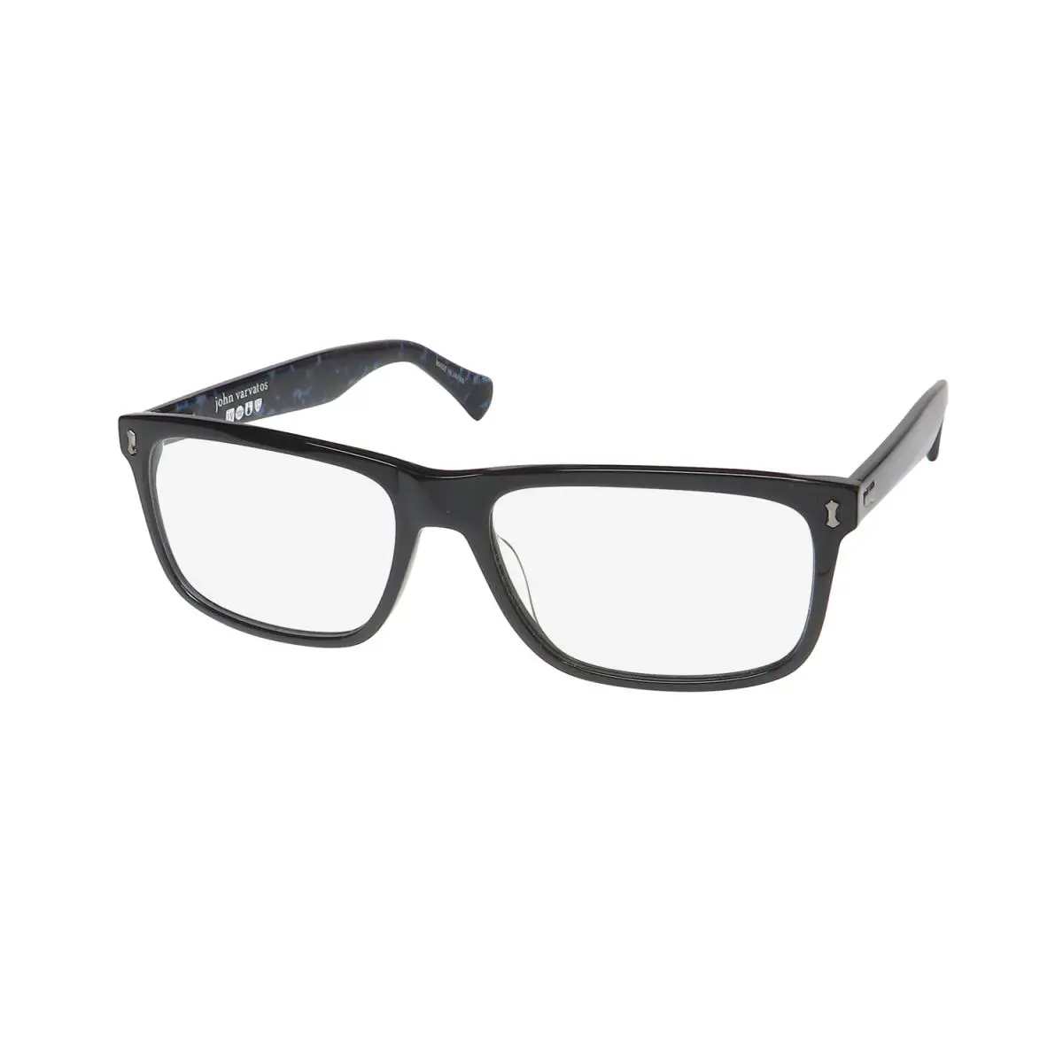 John Varvatos V417 Eyeglass Frame/eyewear Full-rim Optical Glasses For Men Sleek