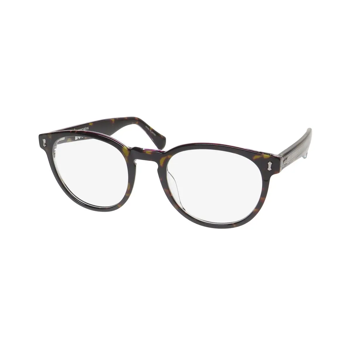 V416 Eyeglass Frame/glasses Made IN Japan Contemporary Tortoise / Crystal by John Varvatos