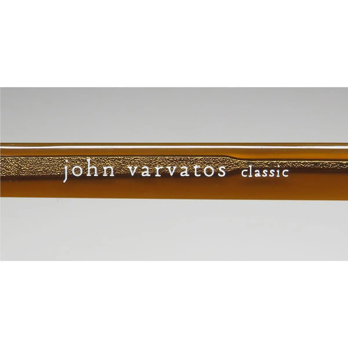 John Varvatos sunglasses - V519 - Olive Horn, Frame: Green, Lens: Brown