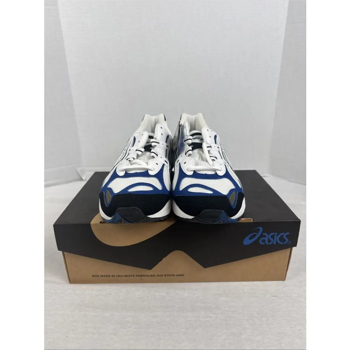 Asics shoes - Asics Gel 1050 - Gel - TN0060101 - White, Blue, Black, Grey (UPC: 0632360220721) 0