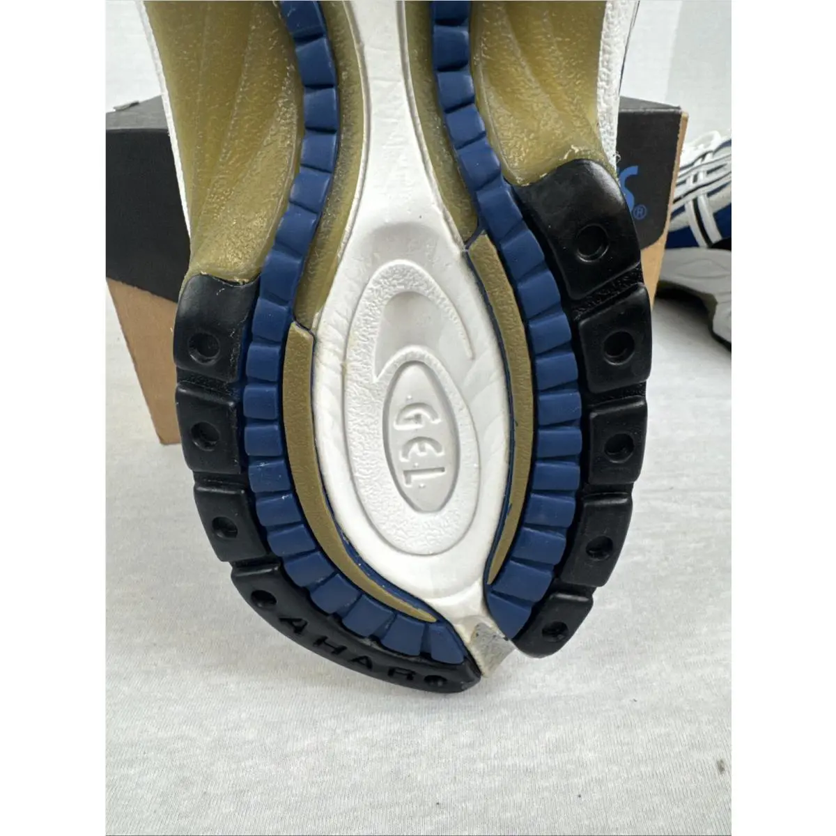 Asics shoes - Asics Gel 1050 - Gel - TN0060101 - White, Blue, Black, Grey (UPC: 0632360220721) 19