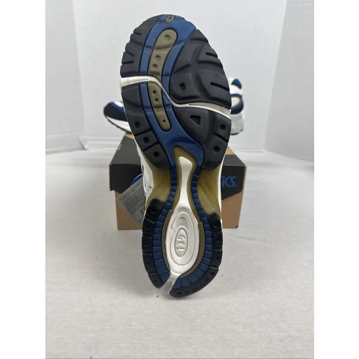 Asics shoes - Asics Gel 1050 - Gel - TN0060101 - White, Blue, Black, Grey (UPC: 0632360220721) 4