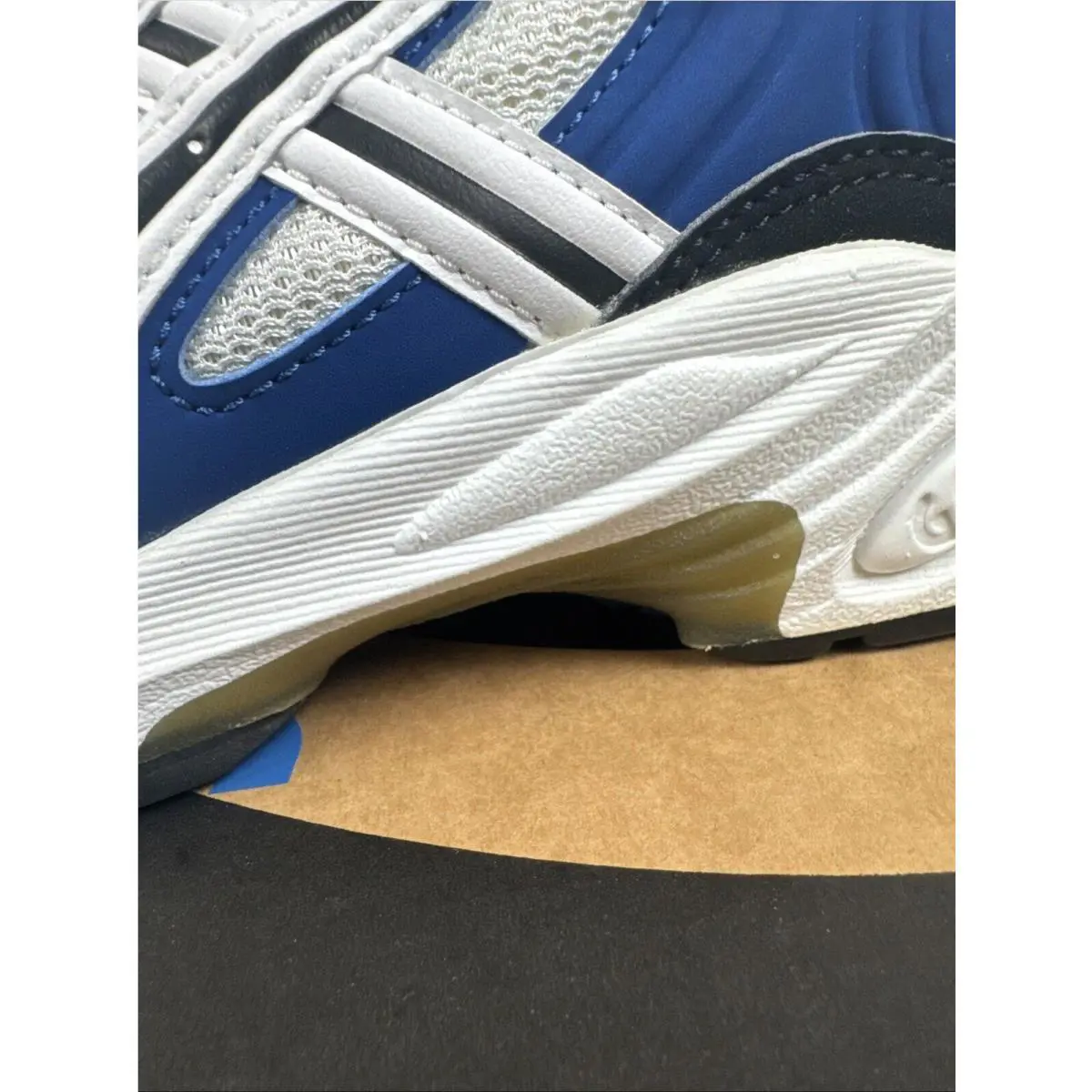 Asics shoes - Asics Gel 1050 - Gel - TN0060101 - White, Blue, Black, Grey (UPC: 0632360220721) 3
