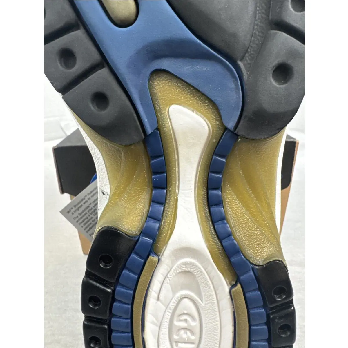 Asics shoes - Asics Gel 1050 - Gel - TN0060101 - White, Blue, Black, Grey (UPC: 0632360220721) 6