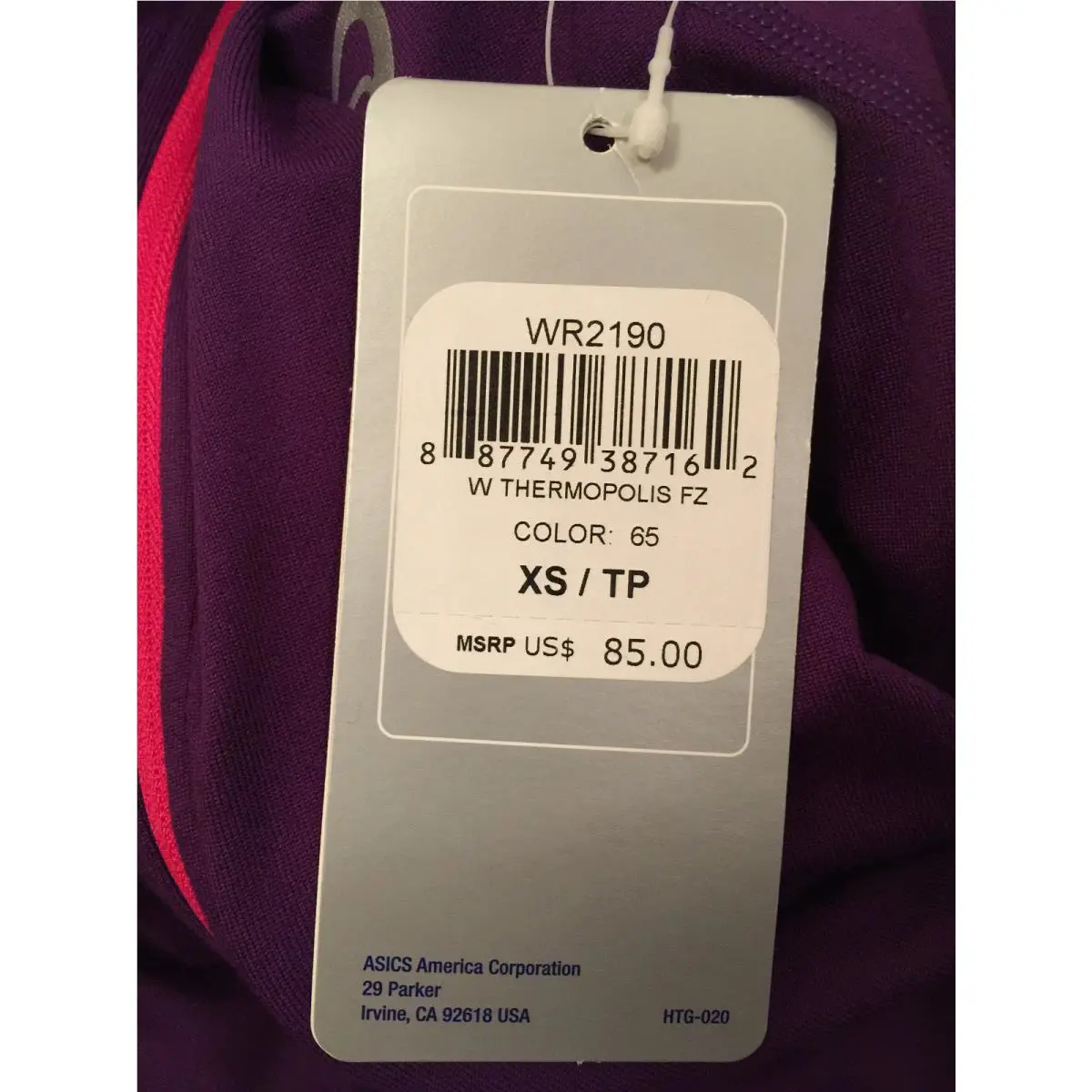 Asics clothing - BERRY (UPC: 887749387162) 0