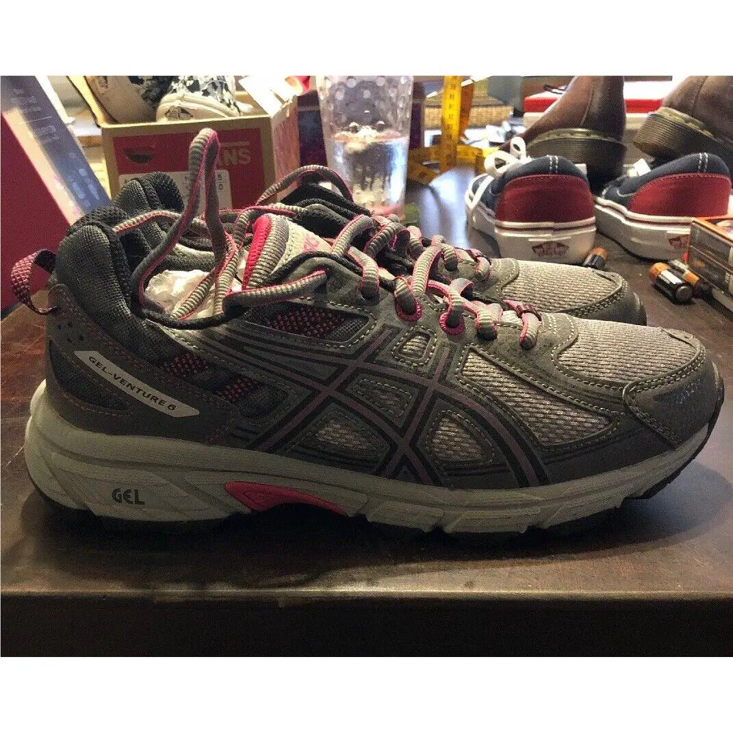 Asics shoes - ASICS GEL - VENTURE 6 - T7G6N9790 - Carbon/Black/Pink Peacock 0