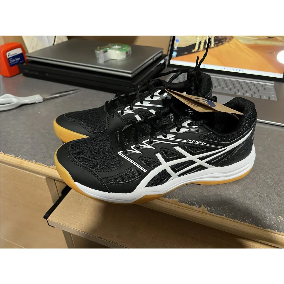 Asics shoes - ASICS Upcourt - Upcourt - 1072 A055-012 - Black (UPC: 193604964981) 0