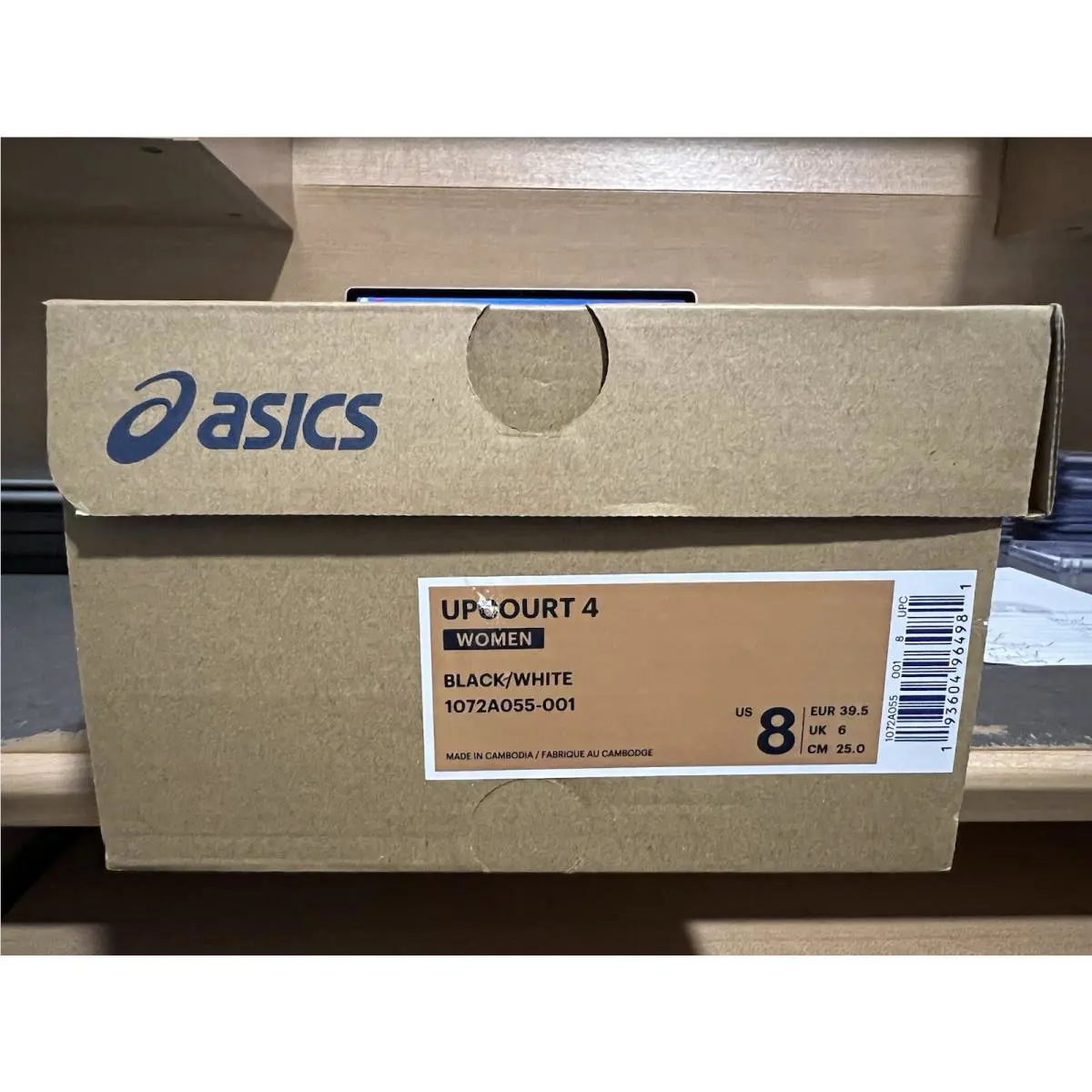 Asics shoes - ASICS Upcourt - Upcourt - 1072 A055-012 - Black (UPC: 193604964981) 3