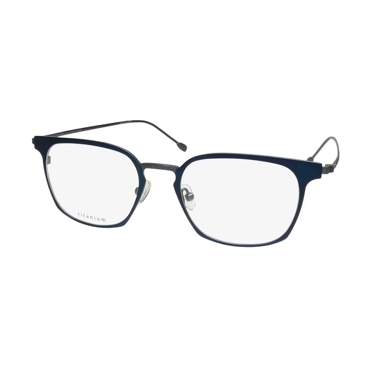 V161 Glasses Matte Navy Japan Full-rim 50-18-145 Square Mens by John Varvatos