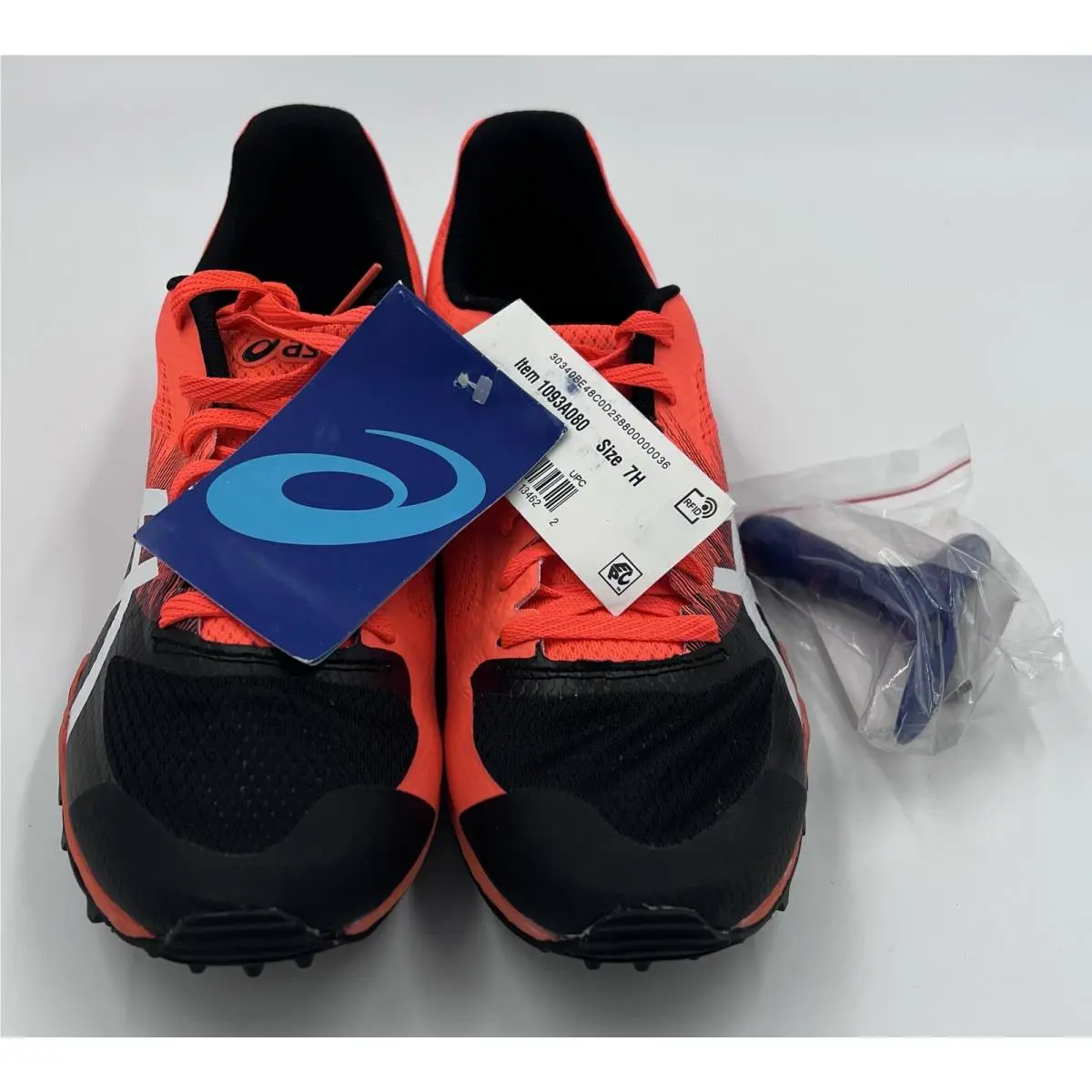 Asics shoes - Asics hyper xc 2 - hyper - orange,black and white 2