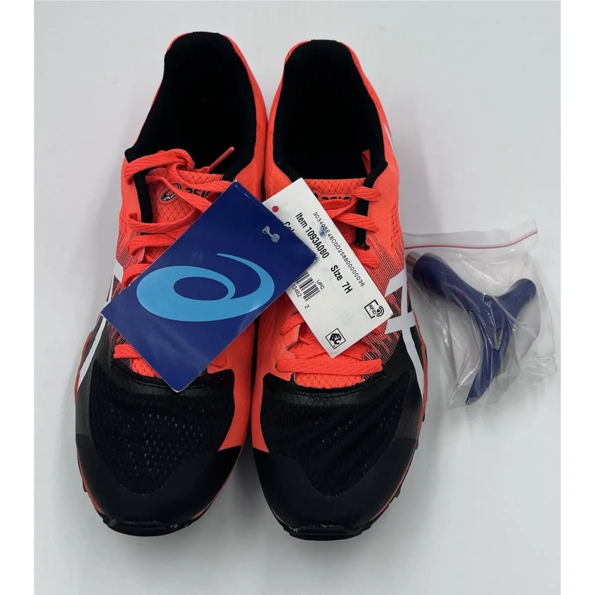 Asics shoes - Asics hyper xc 2 - hyper - orange,black and white 3