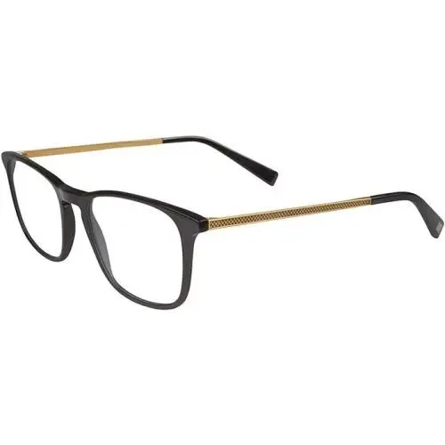 Eyeglasses V370 52mm Black - Made in Japan by John Varvatos