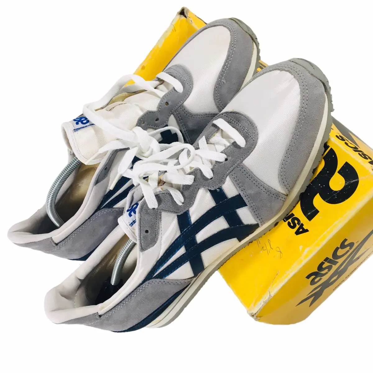 Asics shoes - White & Blue 10