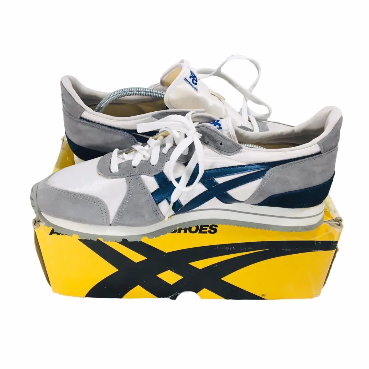 Asics shoes - White & Blue 12