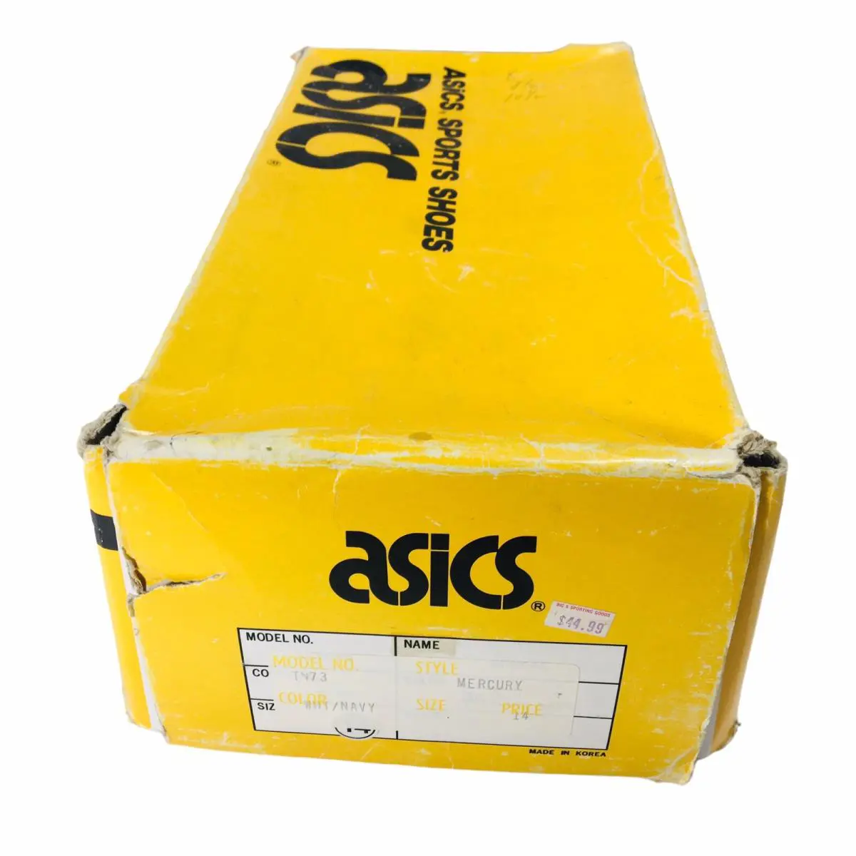 Asics shoes - White & Blue 14