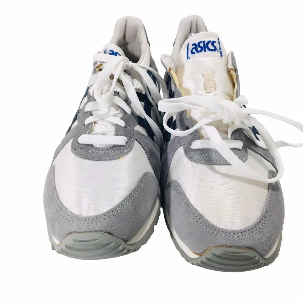 Asics shoes - White & Blue 1