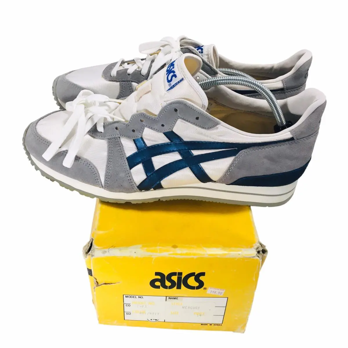 Asics shoes - White & Blue 5