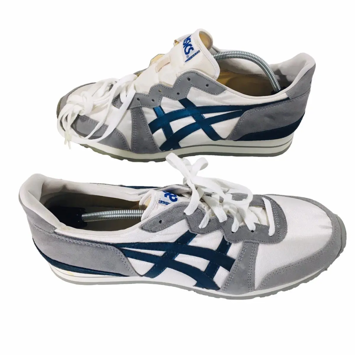 Asics shoes - White & Blue 6
