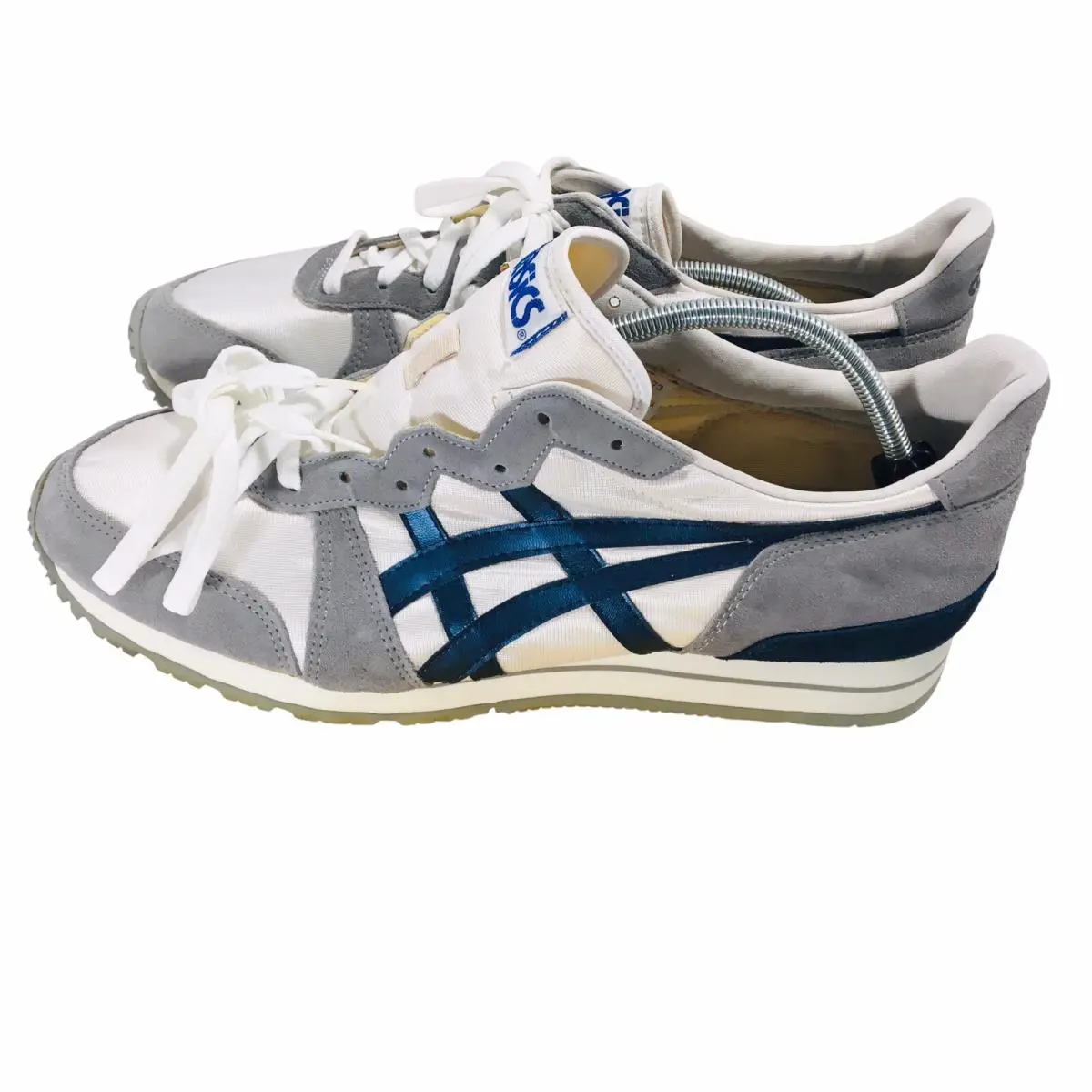 Asics shoes - White & Blue 7
