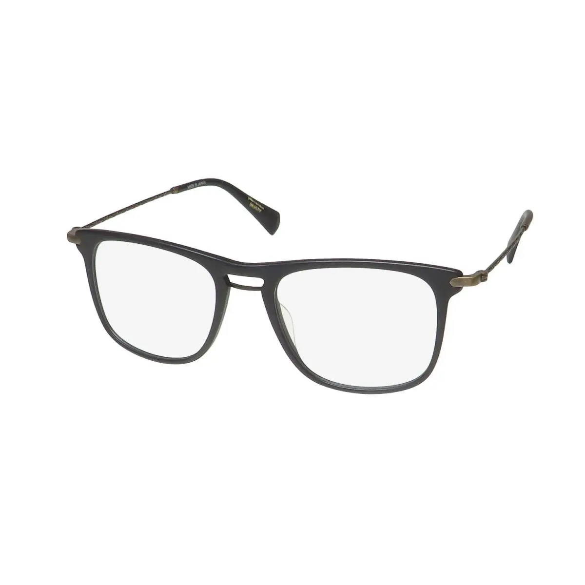 VJV420 Glasses Mens Plastic Japan Black Square Matte Black by John Varvatos