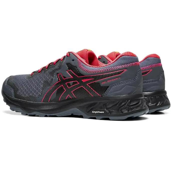 Asics shoes - 1012A160020 - 1012A160-020 - Gray/Black/Red (UPC: 193604044089) 1
