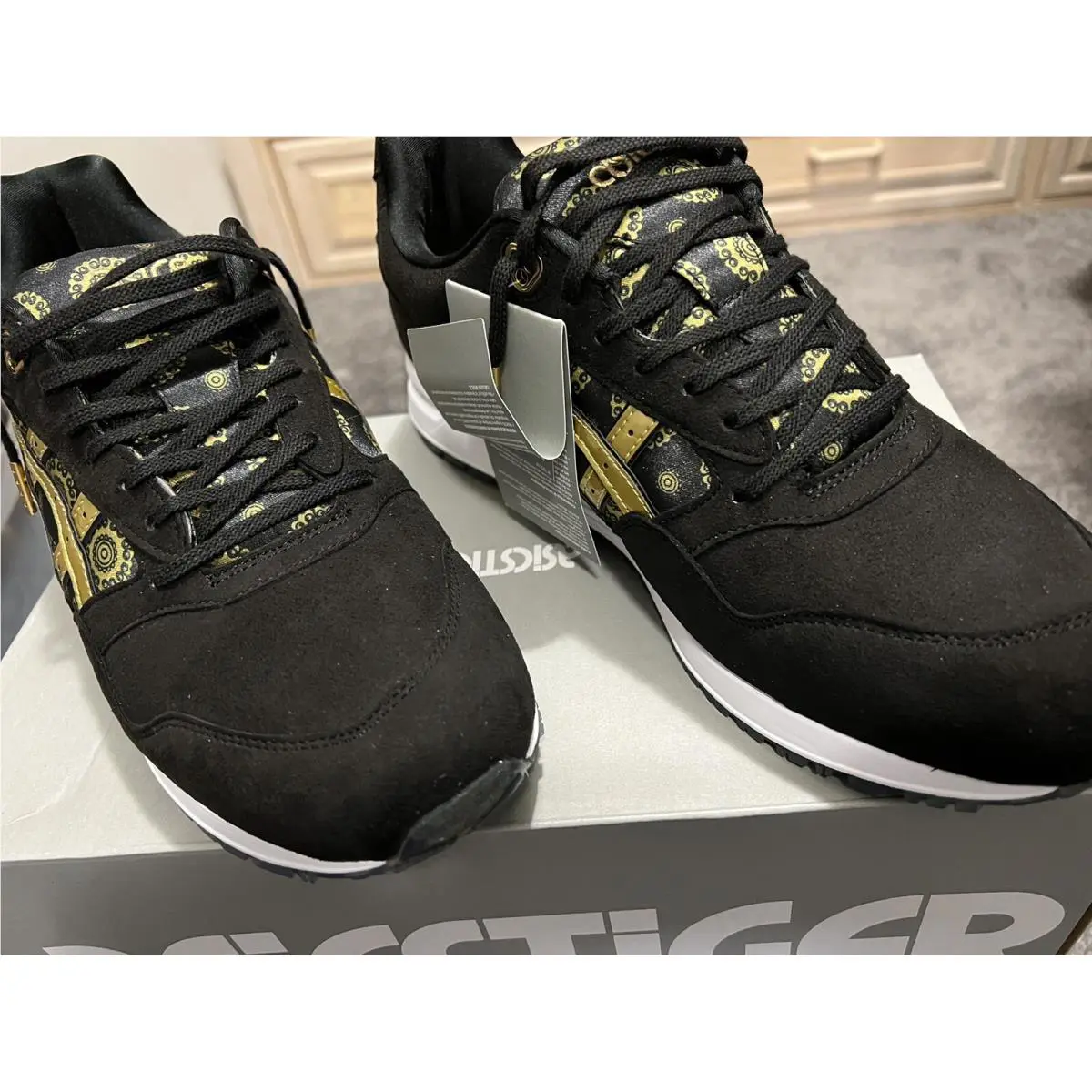 Asics shoes - ASICS Gel-Saga - 1191A282001 - Black/Gold Fusion 0