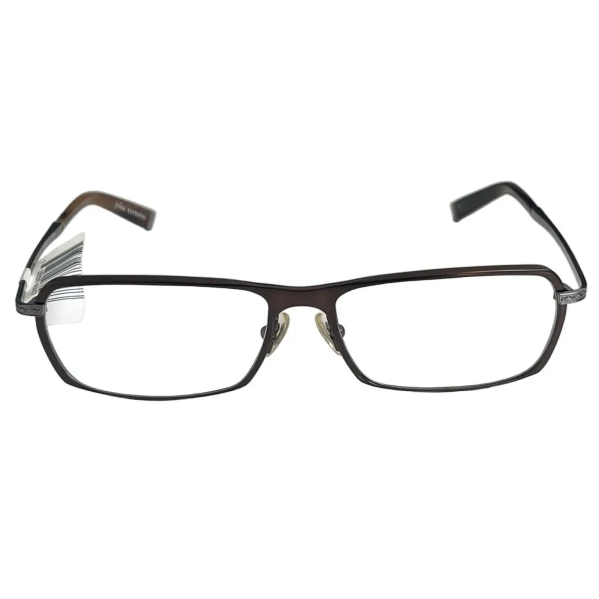 Mens Eyeglass Frames V136 Brown Size 55-15-145 by John Varvatos