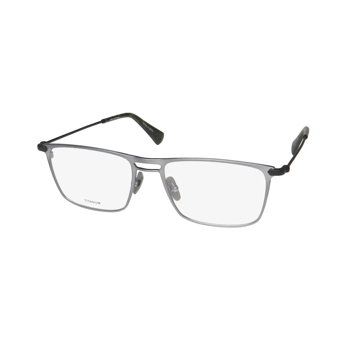 John Varvatos VJV191 Eyewear Gray 52-17-145 Square Full-rim Gunmetal Japan