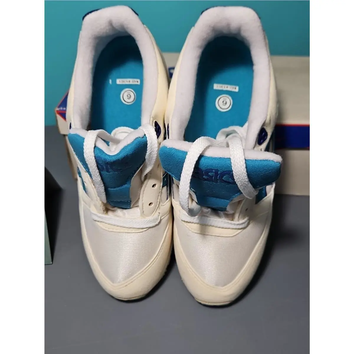 Asics shoes - Asics Gel Saga Spell Out - TN-83 - White 13