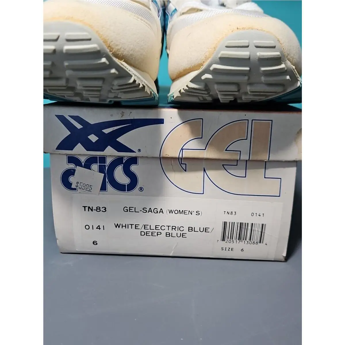Asics shoes - Asics Gel Saga Spell Out - TN-83 - White 4