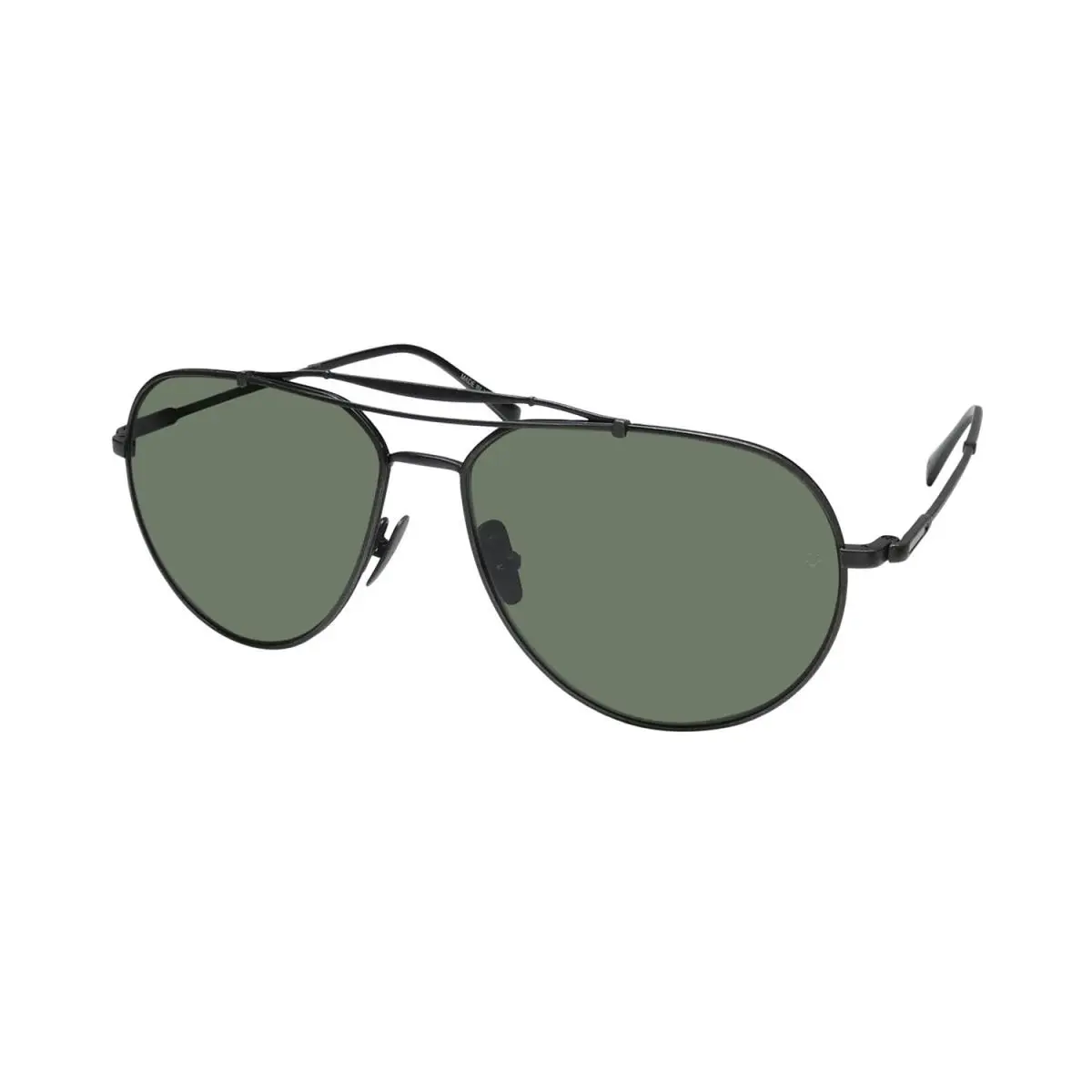 John Varvatos V549 Sunglasses Pilot Japan Gray Metal Gunmetal 58-14-145