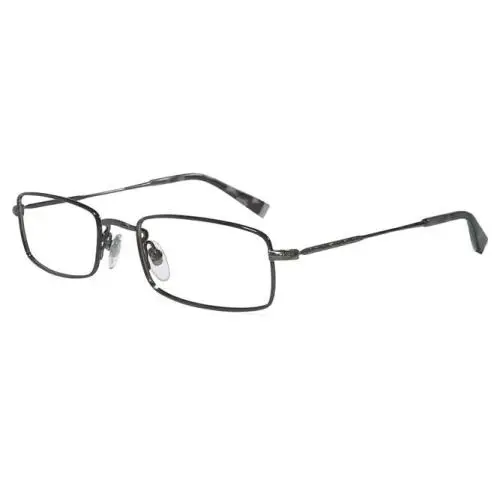 John Varvatos Eyeglasses V139 52mm Gunmetal Rectangle - Made in Japan - Frame: Gunmetal