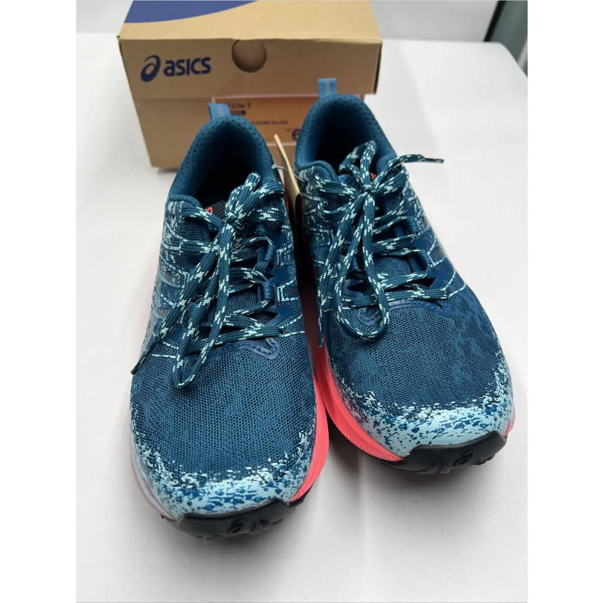 Asics shoes - ASICS Fuji Lite - Fuji Lite - ANA 1012B066400 - Blue/Pink (UPC: 0194851804884) 0