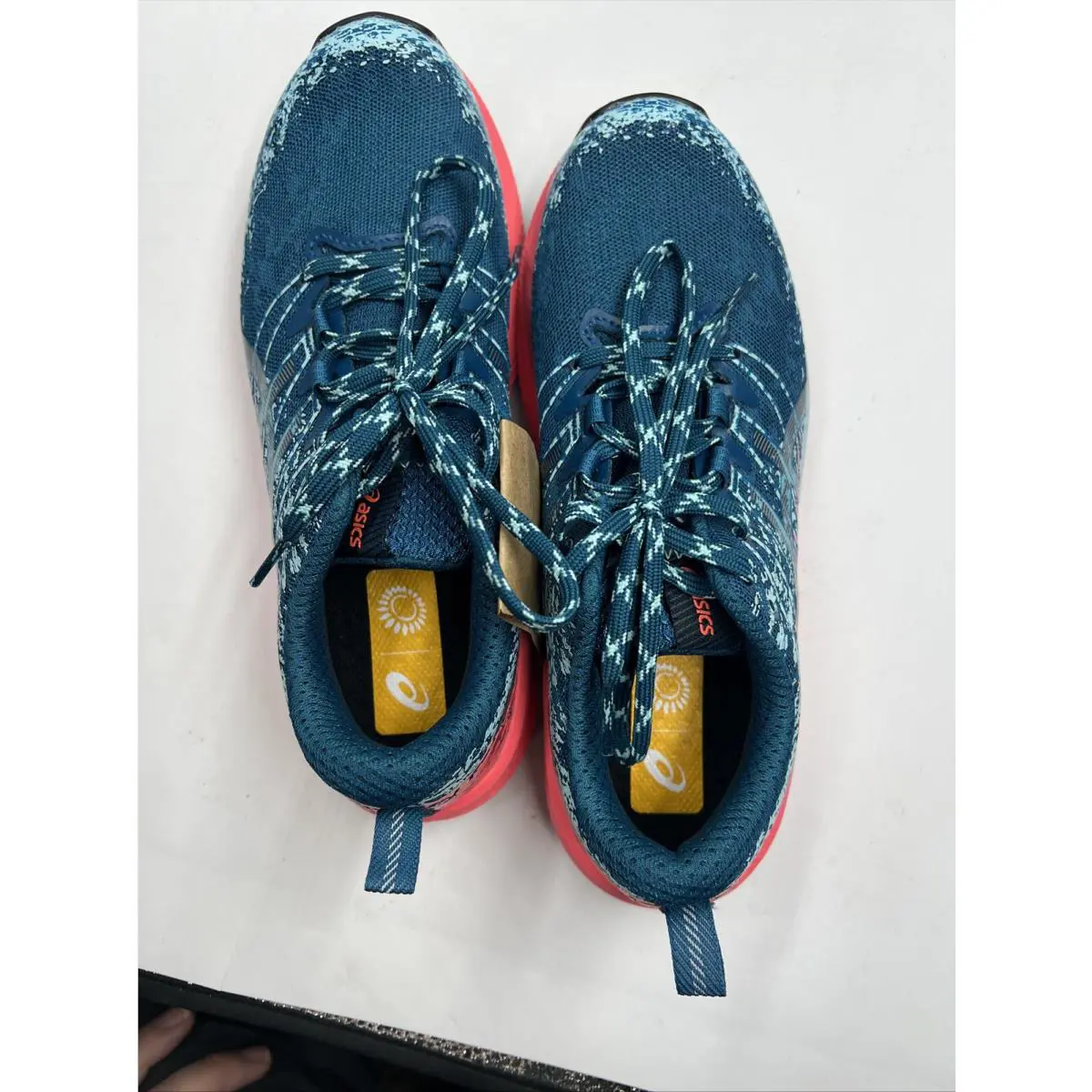 Asics shoes - ASICS Fuji Lite - Fuji Lite - ANA 1012B066400 - Blue/Pink (UPC: 0194851804884) 7