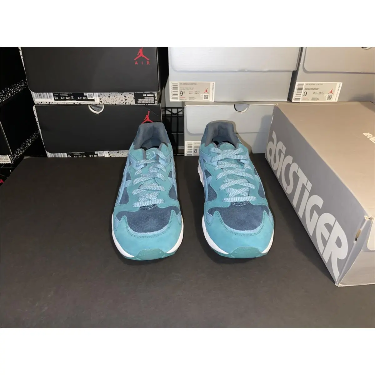 Asics shoes - Diablo - Diablo - 1193A096-400 - Green, Manufacturer: Dark Ocean Gris Blue (UPC: 191497488027) 0
