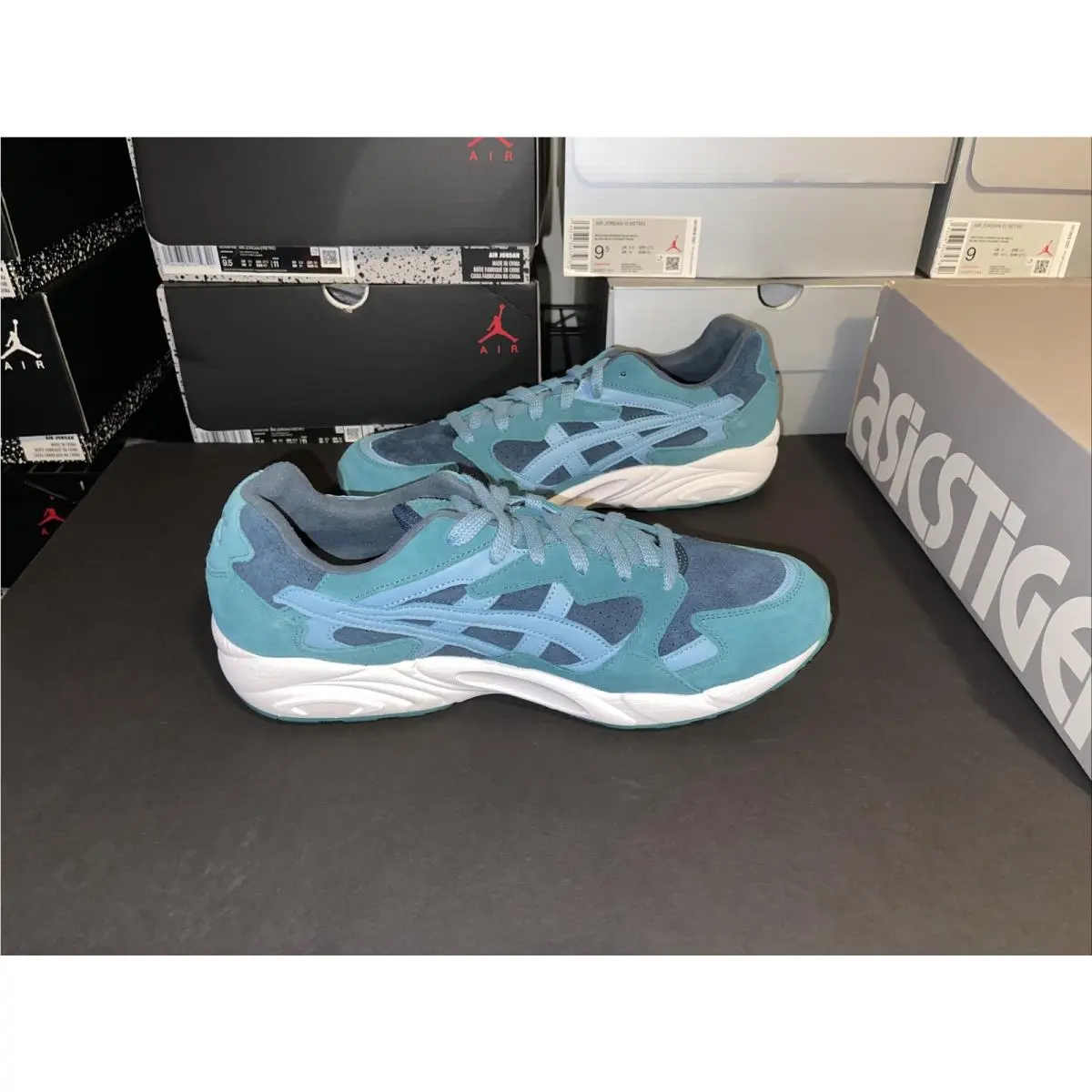 Asics shoes - Diablo - Diablo - 1193A096-400 - Green, Manufacturer: Dark Ocean Gris Blue (UPC: 191497488027) 1