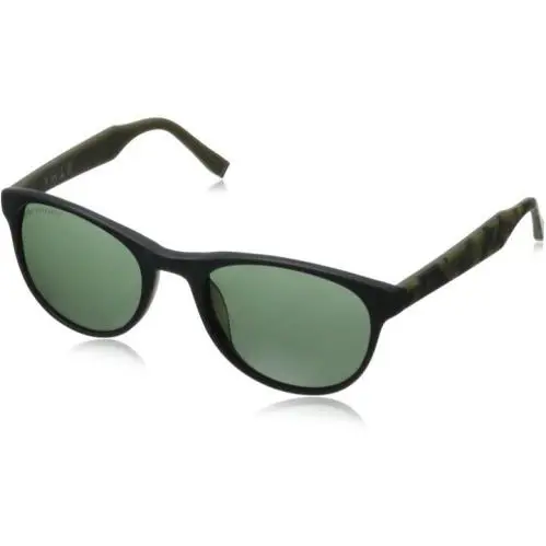 John Varvatos Sunglasses V502 54mm Matte Black Matte Camo Green Lenses