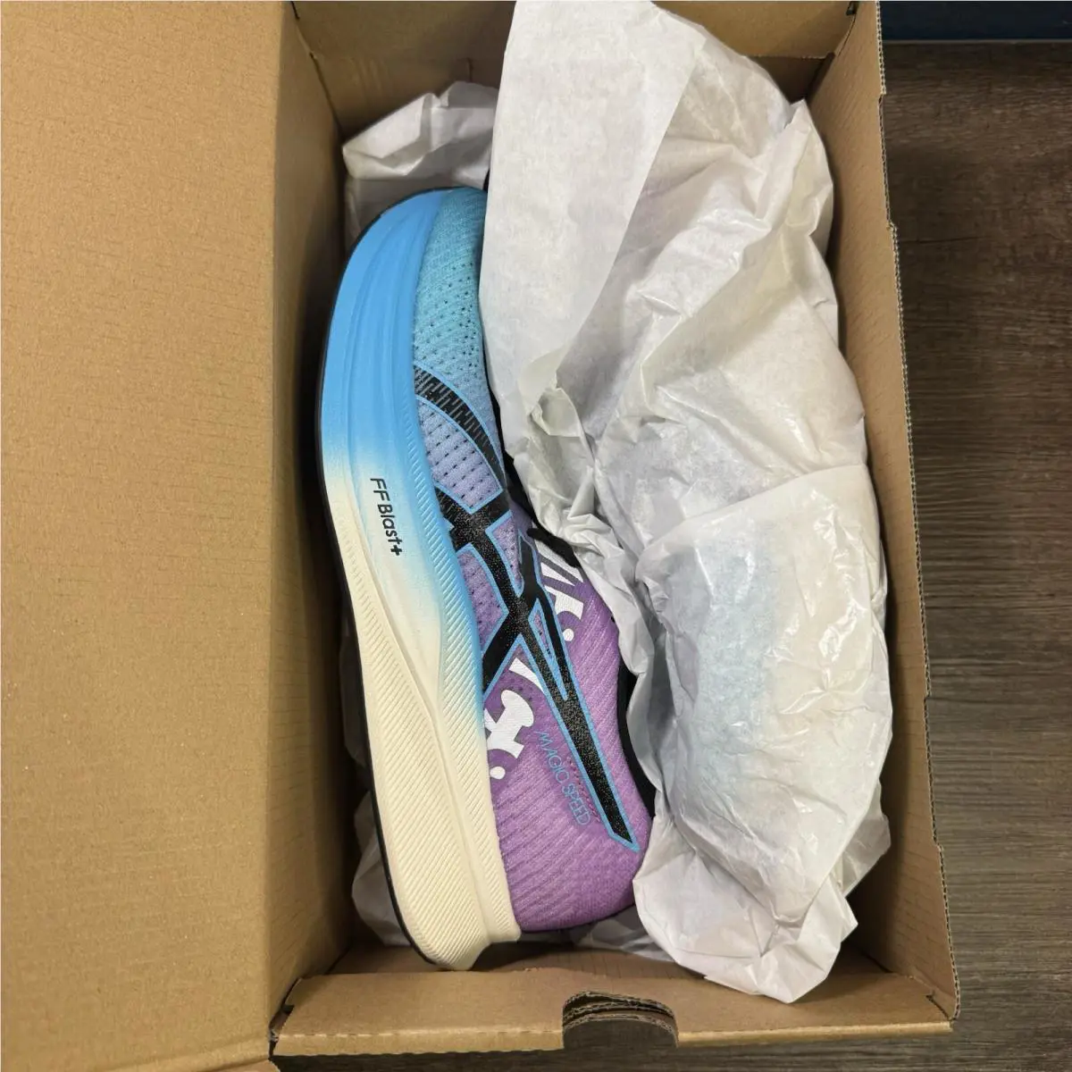 Asics shoes - ASICS Wmns Magic Speed 2 - 1012B322-400 - Lilac/Blue/Black 1