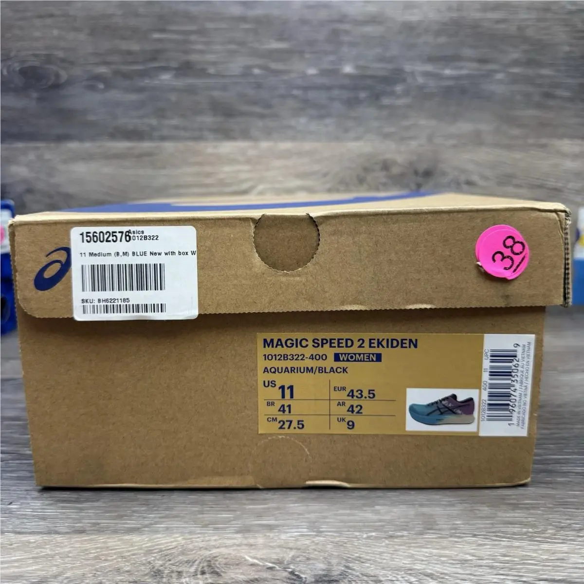 Asics shoes - ASICS Magic Speed - Magic Speed - 1012B322-400 - Blue 12