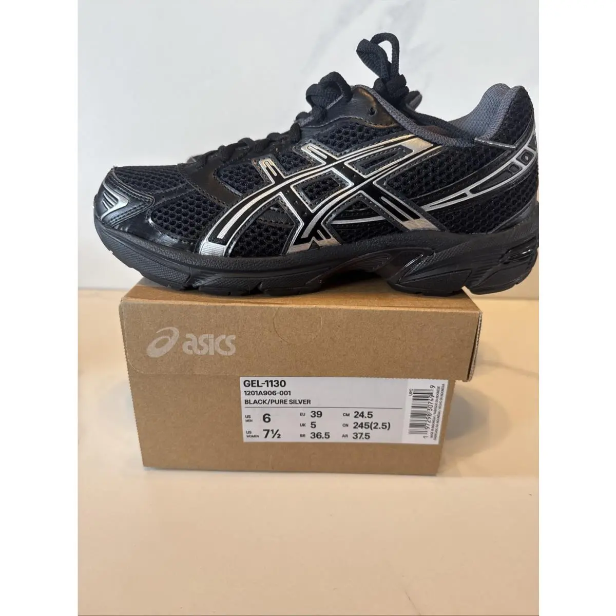 Asics shoes - ASICS Gel 1130 - Gel - 1201A906-001 - Black (UPC: 0197298307482) 6