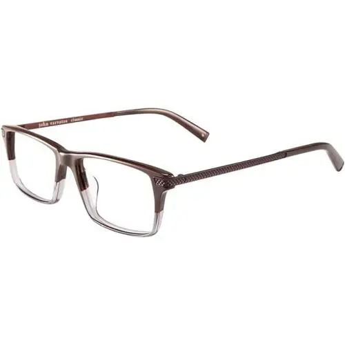 Eyeglasses V367 55mm Mahogany - Handmade in Japan by John Varvatos