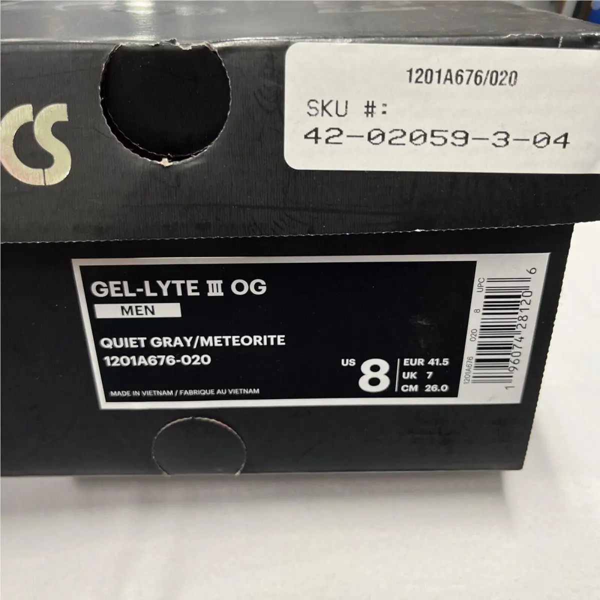 Asics shoes - GEL LYTE III - GEL LYTE III - Multicolor (UPC: 0196074281206) 12