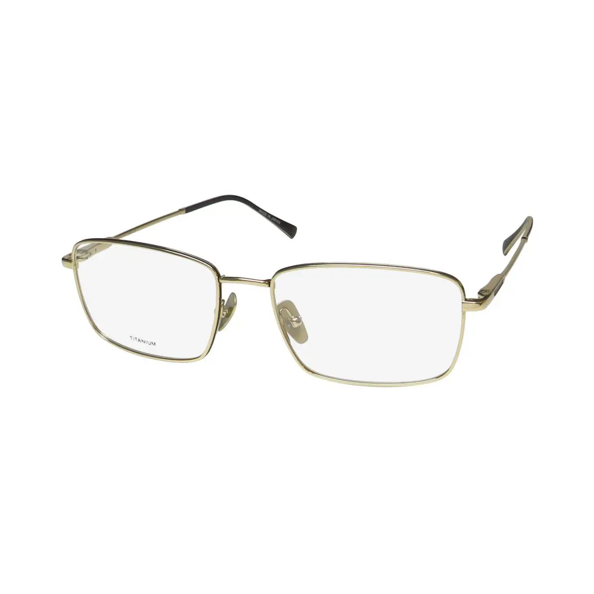 John Varvatos V184 Eyewear Mens Titanium Gold 54-17-145 Gold Japan Full-rim