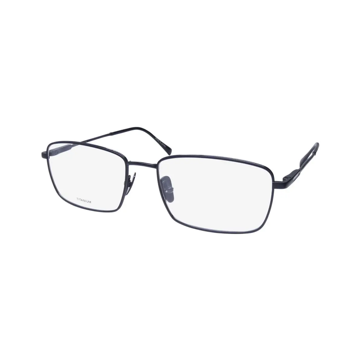 John Varvatos V184 Eyewear Black Rectangular Mens 54-17-145 Japan Full-rim